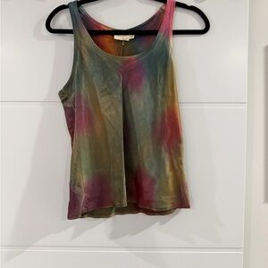 Nation LTD Colorful Tie-Dye Tank Top